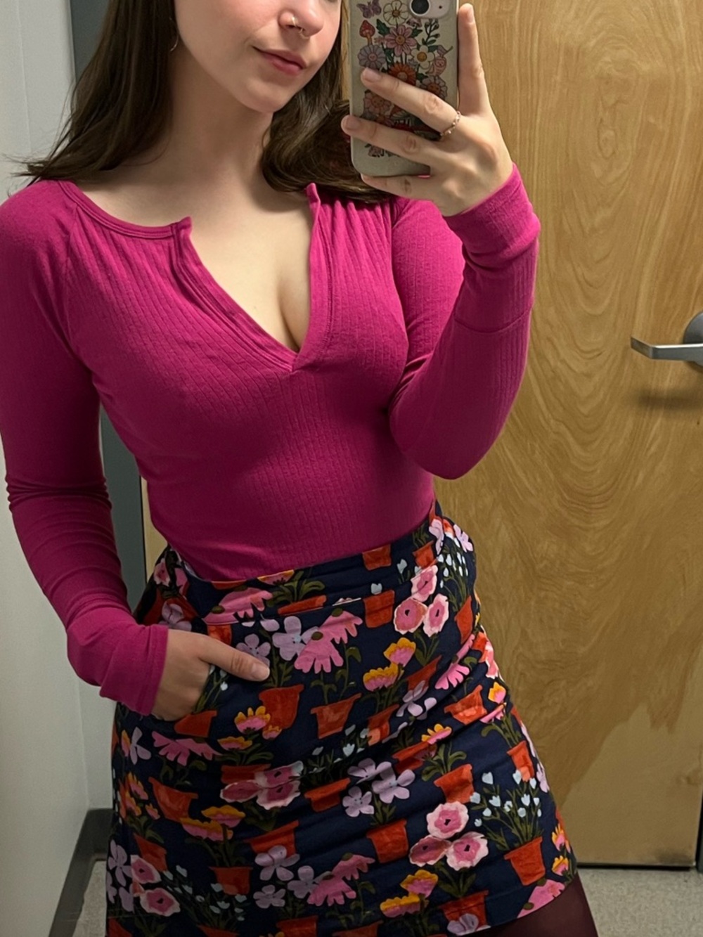 Princess Highway Floral Mini Skirt